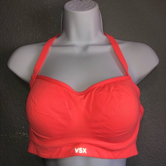 Victoria's Secret Other - Victoria’s Secret 34D Sports Bra Neon Coral